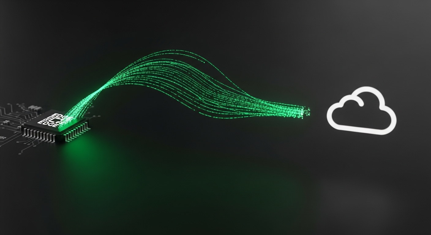 Edge to cloud data flow