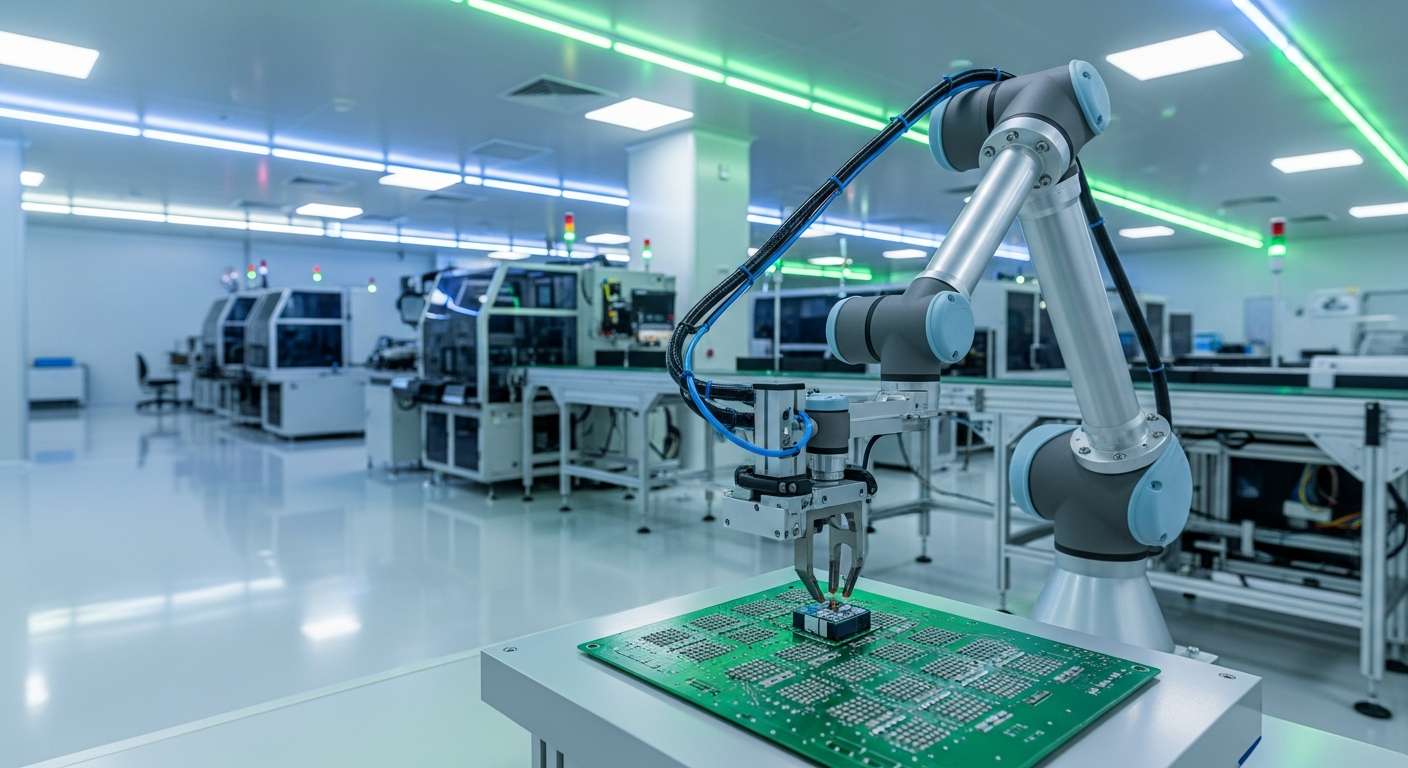 AirTrik manufacturing facility — precision robotics assembly